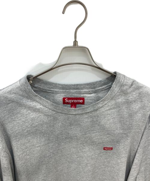 SUPREME（シュプリーム）Supreme (シュプリーム) Small Box L/S Tee グレー サイズ:Lの古着・服飾アイテム