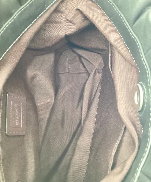 COACH（コーチ）COACH (コーチ) フェイ ドローストリング トート バッグ ブラックの古着・服飾アイテム