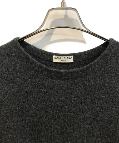 BALENCIAGA（バレンシアガ）BALENCIAGA (バレンシアガ) ニットワンピース　334517 T1249 グレー サイズ:34の古着・服飾アイテム