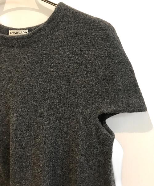 BALENCIAGA（バレンシアガ）BALENCIAGA (バレンシアガ) ニットワンピース　334517 T1249 グレー サイズ:34の古着・服飾アイテム