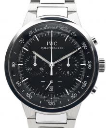 IWC（アイダブリューシー）の古着「GST quartz chronograph GSTクォーツクロノグラフ/IW372702」｜黒文字盤