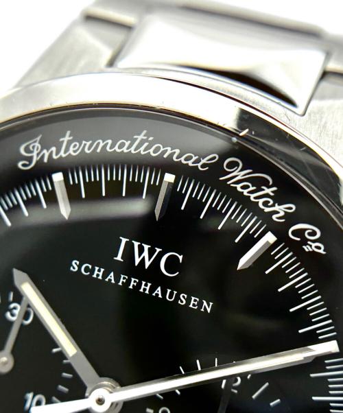 IWC（アイダブリューシー）IWC (アイダブリューシー) GST quartz chronograph GSTクォーツクロノグラフ/IW372702 黒文字盤 サイズ:37mm/15.5cmの古着・服飾アイテム