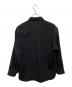 AURALEE (オーラリー) WOOL MAX GABAGINE SHIRT ブラック サイズ:3：12000円
