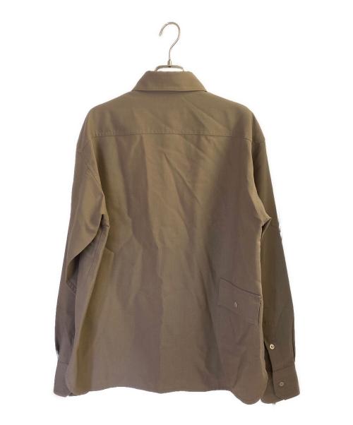 MARNI（マルニ）MARNI (マルニ) トロピカルウールシャツ ブラウン サイズ:46の古着・服飾アイテム