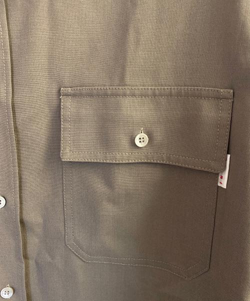 MARNI（マルニ）MARNI (マルニ) トロピカルウールシャツ ブラウン サイズ:46の古着・服飾アイテム