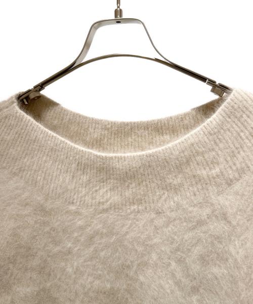 CADUNE（カデュネ）CADUNE (カデュネ) ヤクオフショルニット アイボリー サイズ:38の古着・服飾アイテム