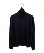 MUSE de Deuxieme Classeミューズ ドゥーズィエム クラス）の古着「FF30 TODAY タートルネック プルオーバー」｜ブラック
