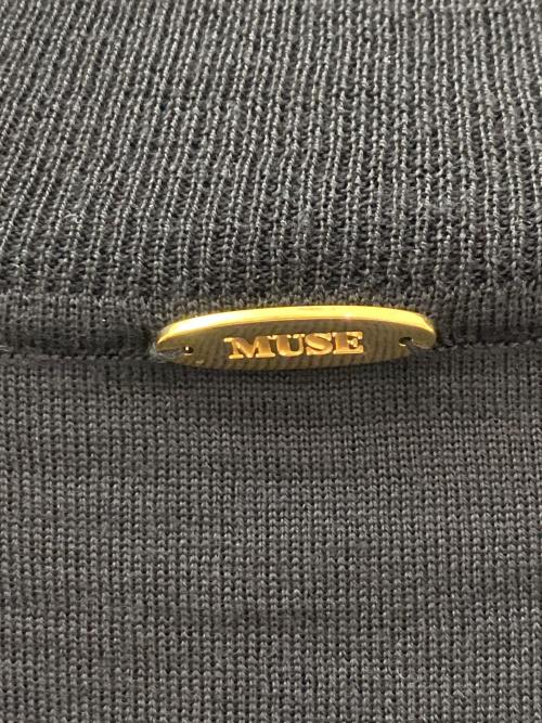 MUSE de Deuxieme Classe（ミューズ ドゥーズィエム クラス）MUSE de Deuxieme Classe (ミューズ ドゥーズィエム クラス) FF30 TODAY タートルネック プルオーバー ブラック サイズ:Freeの古着・服飾アイテム