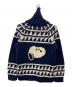 BROOKS BROTHERS (ブルックスブラザーズ) PEANUTS (ピーナッツ) カウチンニットカーディガン ネイビー×ホワイト サイズ:S：20000円