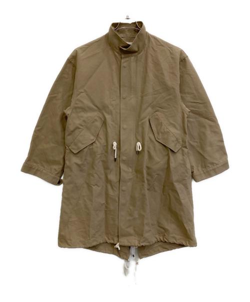 MACPHEE（マカフィー）MACPHEE (マカフィー) コットンダブルクロス モッズコート ベージュ サイズ:36の古着・服飾アイテム