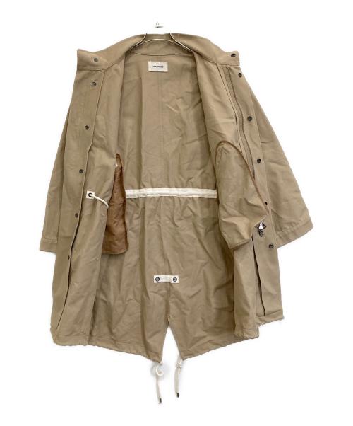 MACPHEE（マカフィー）MACPHEE (マカフィー) コットンダブルクロス モッズコート ベージュ サイズ:36の古着・服飾アイテム