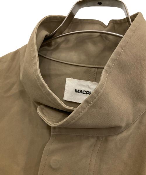 MACPHEE（マカフィー）MACPHEE (マカフィー) コットンダブルクロス モッズコート ベージュ サイズ:36の古着・服飾アイテム
