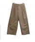NEAT（ニート）の古着「2WAY WIDE PANTS」｜ベージュ