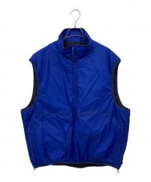 DAIWA PIER39（ダイワ ピア39）の古着「ダウンベスト」｜ブルー×ブラック
