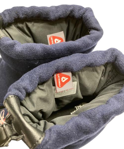 THE NORTH FACE（ザ ノース フェイス）THE NORTH FACE (ザ ノース フェイス) NUPTSE BOOTIE WOOL IIISHORT ネイビー サイズ:24の古着・服飾アイテム