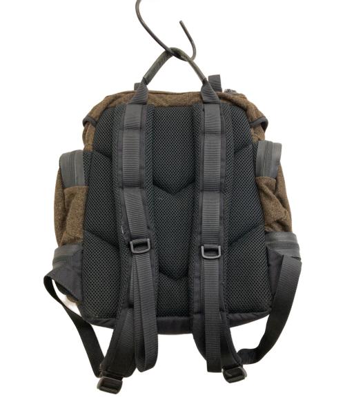 DSQUARED2（ディースクエアード）DSQUARED2 (ディースクエアード) マルチポケット バックパック ブラウンの古着・服飾アイテム