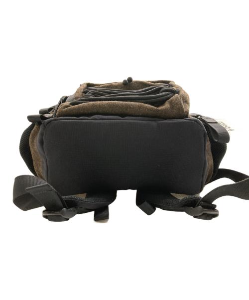 DSQUARED2（ディースクエアード）DSQUARED2 (ディースクエアード) マルチポケット バックパック ブラウンの古着・服飾アイテム