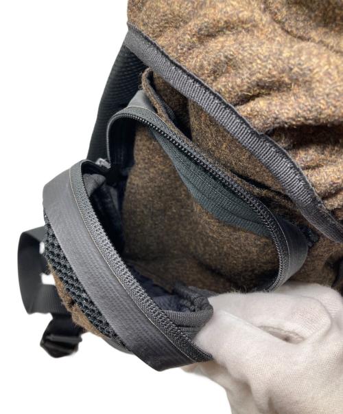 DSQUARED2（ディースクエアード）DSQUARED2 (ディースクエアード) マルチポケット バックパック ブラウンの古着・服飾アイテム