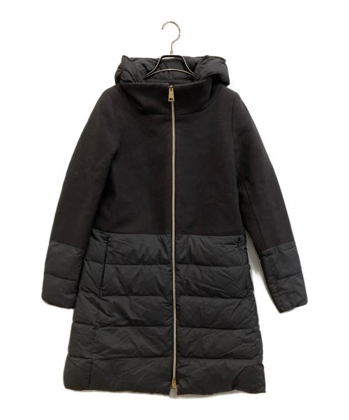 HERNO（ヘルノ）HERNO (ヘルノ) 切替ダウンコート グレー サイズ:40の古着・服飾アイテム