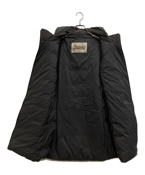 HERNO（ヘルノ）HERNO (ヘルノ) 切替ダウンコート グレー サイズ:40の古着・服飾アイテム
