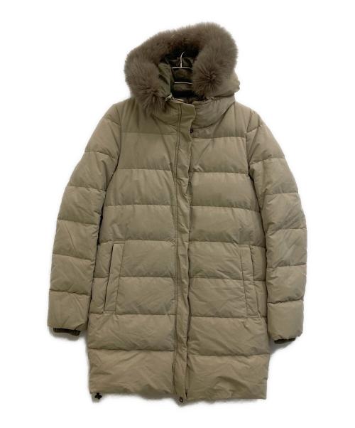DUVETICA（デュベティカ）DUVETICA (デュベティカ) ダウンコート ベージュ サイズ:40の古着・服飾アイテム