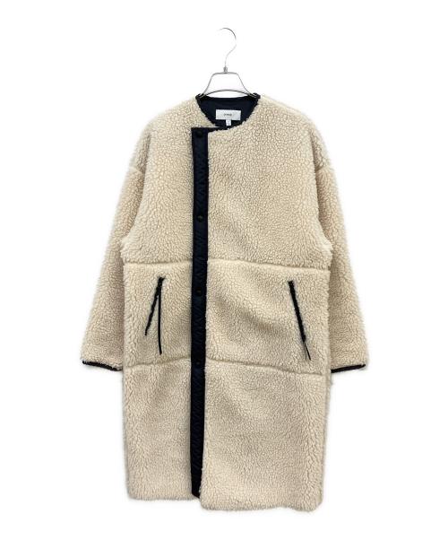 HYKE（ハイク）HYKE (ハイク) FAUX SHEARLING COAT ベージュ サイズ:1の古着・服飾アイテム