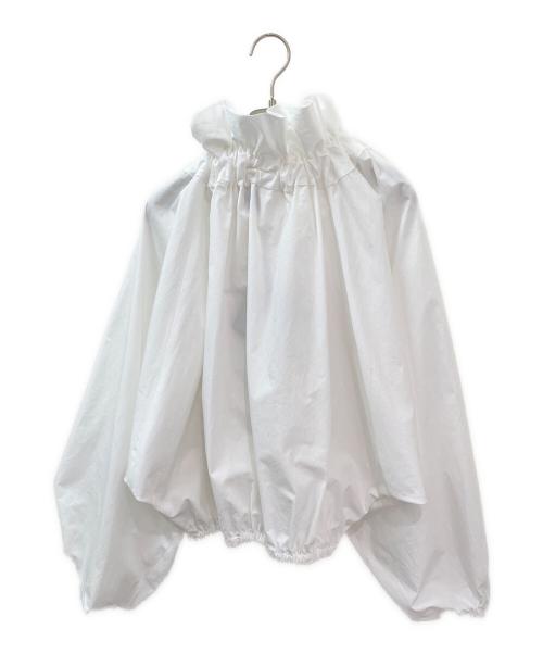 patou（パトゥ）patou (パトゥ) La Patou Blouse ホワイト サイズ:34の古着・服飾アイテム