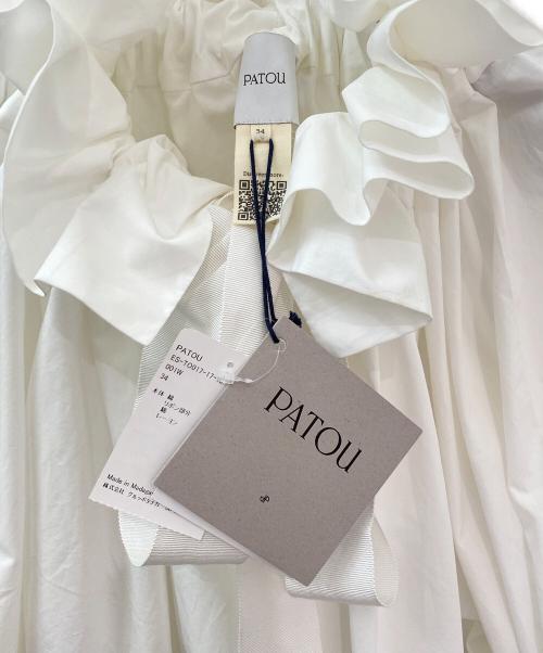 patou（パトゥ）patou (パトゥ) La Patou Blouse ホワイト サイズ:34の古着・服飾アイテム
