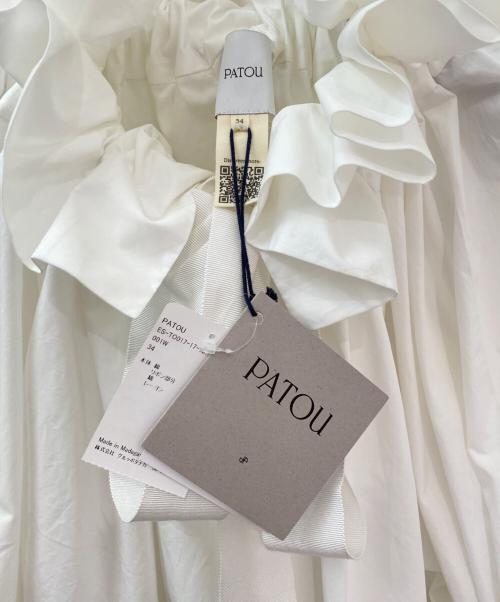 patou（パトゥ）patou (パトゥ) La Patou Blouse ホワイト サイズ:34の古着・服飾アイテム