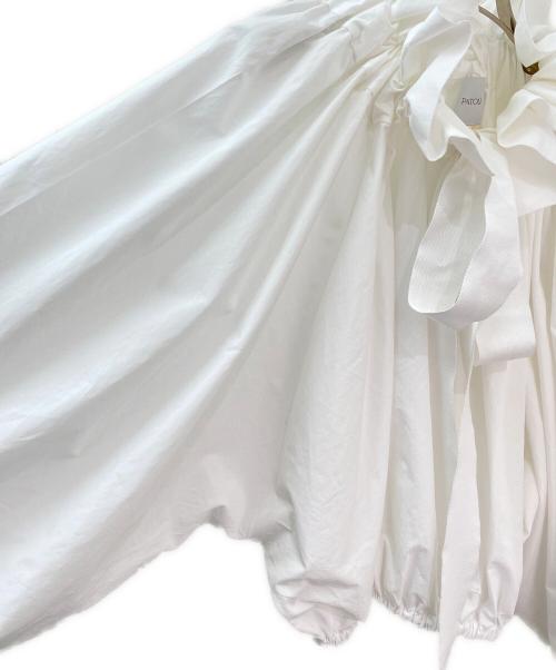 patou（パトゥ）patou (パトゥ) La Patou Blouse ホワイト サイズ:34の古着・服飾アイテム