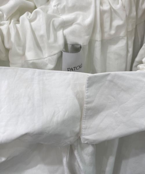 patou（パトゥ）patou (パトゥ) La Patou Blouse ホワイト サイズ:34の古着・服飾アイテム