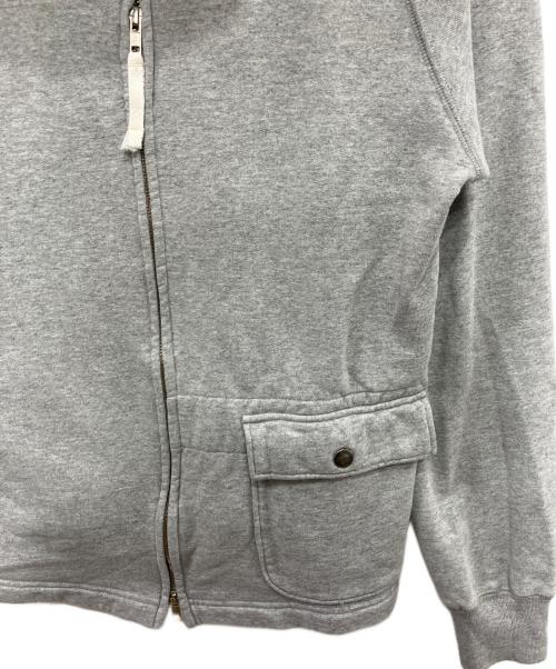 Engineered Garments（エンジニアドガーメンツ）Engineered Garments (エンジニアドガーメンツ) SSZ (エスエスズィー) バックジップパーカー グレー サイズ:Sの古着・服飾アイテム