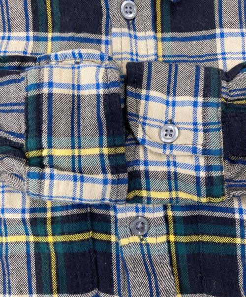 POLO RALPH LAUREN（ポロ・ラルフローレン）POLO RALPH LAUREN (ポロ・ラルフローレン) チェックベルテッドシャツワンピース マルチカラー サイズ:2（155/84A）の古着・服飾アイテム