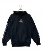 SKULL SKATESスカルスケーツ）の古着「スカルロゴパーカー」｜ブラック