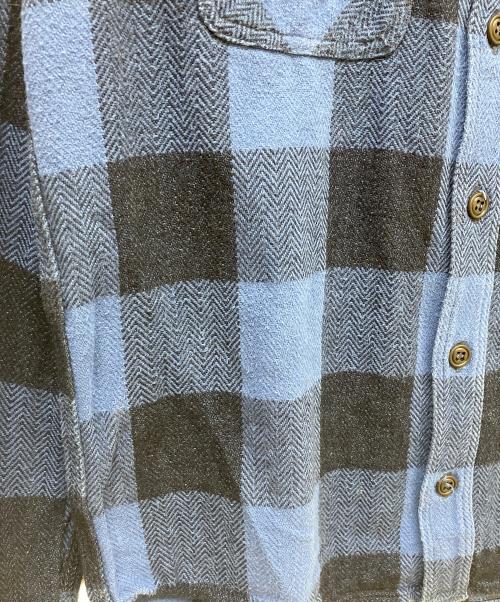 MOMOTARO JEANS（桃太郎ジーンズ）MOMOTARO JEANS (桃太郎ジーンズ) チェックシャツ ブルー サイズ:SIZE 38の古着・服飾アイテム