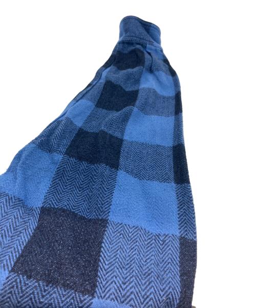MOMOTARO JEANS（桃太郎ジーンズ）MOMOTARO JEANS (桃太郎ジーンズ) チェックシャツ ブルー サイズ:SIZE 38の古着・服飾アイテム
