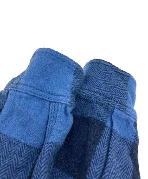 MOMOTARO JEANS（桃太郎ジーンズ）MOMOTARO JEANS (桃太郎ジーンズ) チェックシャツ ブルー サイズ:SIZE 38の古着・服飾アイテム