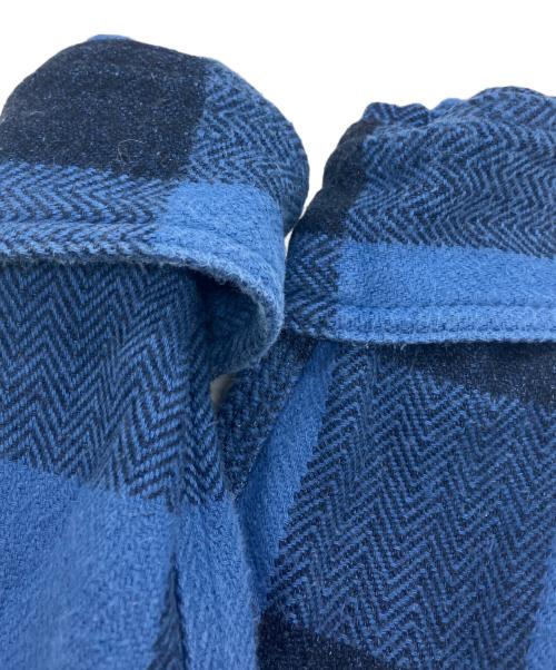 MOMOTARO JEANS（桃太郎ジーンズ）MOMOTARO JEANS (桃太郎ジーンズ) チェックシャツ ブルー サイズ:SIZE 38の古着・服飾アイテム
