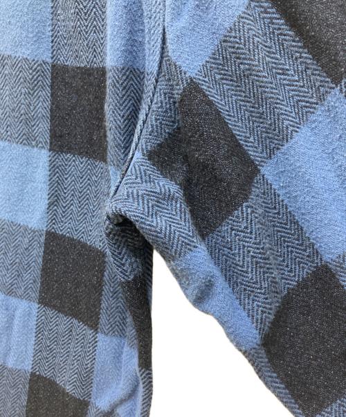 MOMOTARO JEANS（桃太郎ジーンズ）MOMOTARO JEANS (桃太郎ジーンズ) チェックシャツ ブルー サイズ:SIZE 38の古着・服飾アイテム