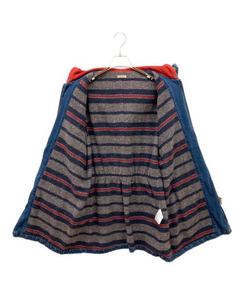 KAPITAL（キャピタル）KAPITAL (キャピタル) ランバーガールペイント デニム コート インディゴ サイズ:Mの古着・服飾アイテム
