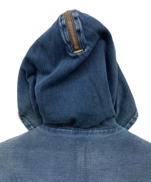 KAPITAL（キャピタル）KAPITAL (キャピタル) ランバーガールペイント デニム コート インディゴ サイズ:Mの古着・服飾アイテム