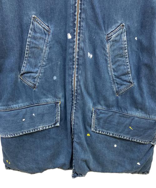 KAPITAL（キャピタル）KAPITAL (キャピタル) ランバーガールペイント デニム コート インディゴ サイズ:Mの古着・服飾アイテム