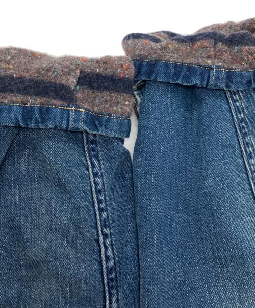 KAPITAL（キャピタル）KAPITAL (キャピタル) ランバーガールペイント デニム コート インディゴ サイズ:Mの古着・服飾アイテム