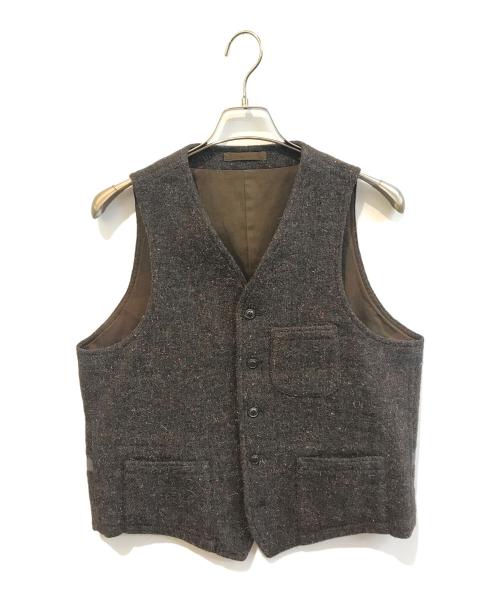 NIGEL CABOURN（ナイジェルケーボン）NIGEL CABOURN (ナイジェルケーボン) ドネガルツイード ホスピタルベスト　8041-00-70001 ブラウン サイズ:48の古着・服飾アイテム