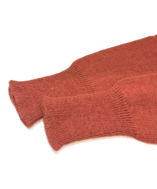 NIGEL CABOURN（ナイジェルケーボン）NIGEL CABOURN (ナイジェルケーボン) SEAMLESS ROLL NECK KNIT　8041-11-40050　 オレンジ サイズ:46の古着・服飾アイテム