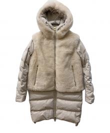 DUNO（デュノ）の古着「DEA ダウンコート」｜アイボリー