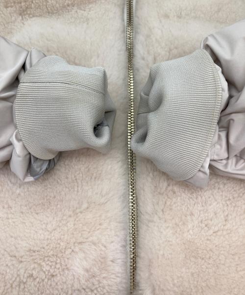 DUNO（デュノ）DUNO (デュノ) DEA ダウンコート アイボリー サイズ:38の古着・服飾アイテム