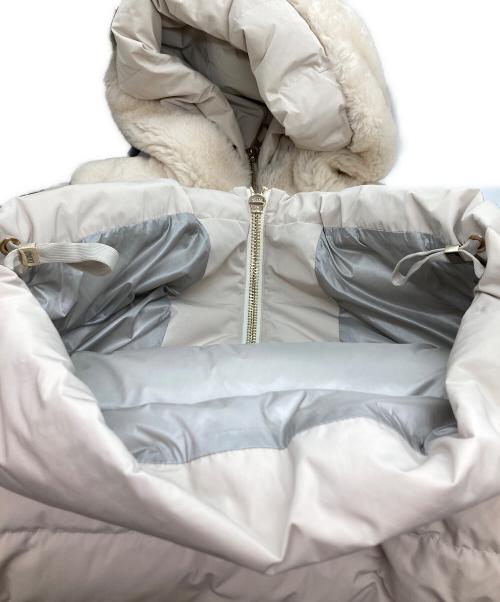 DUNO（デュノ）DUNO (デュノ) DEA ダウンコート アイボリー サイズ:38の古着・服飾アイテム