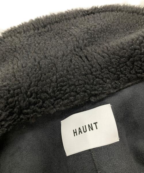 haunt（ハウント）haunt (ハウント) BOA LONG COAT/ボアロングコート グレー サイズ:36の古着・服飾アイテム