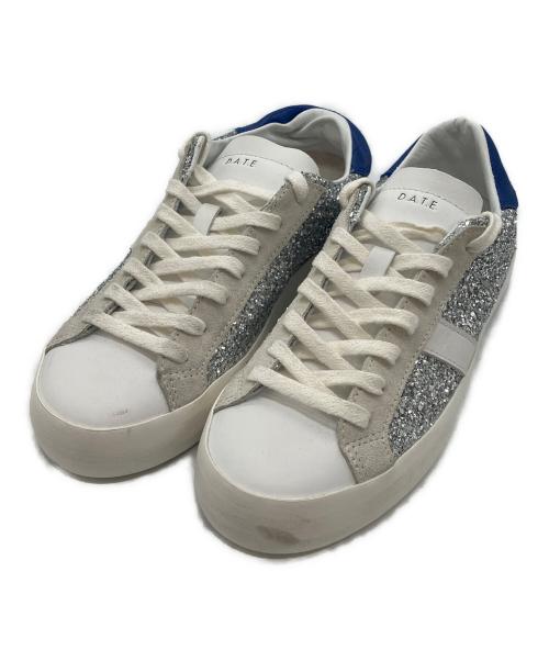 D.A.T.E.（デイト）D.A.T.E. (デイト) HILL LOW GLITTER SILVER シルバー サイズ:23.5cmの古着・服飾アイテム